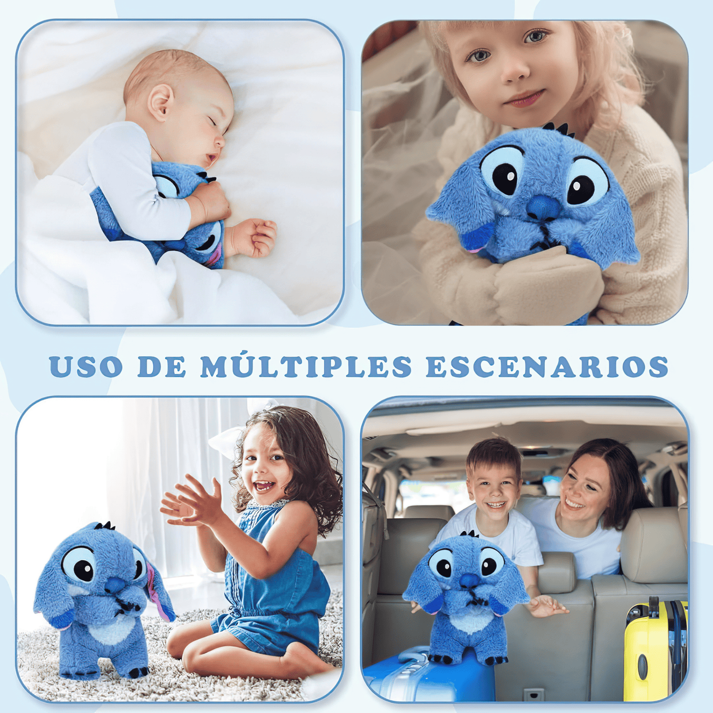 Peluche que respira para aliviar el estrés