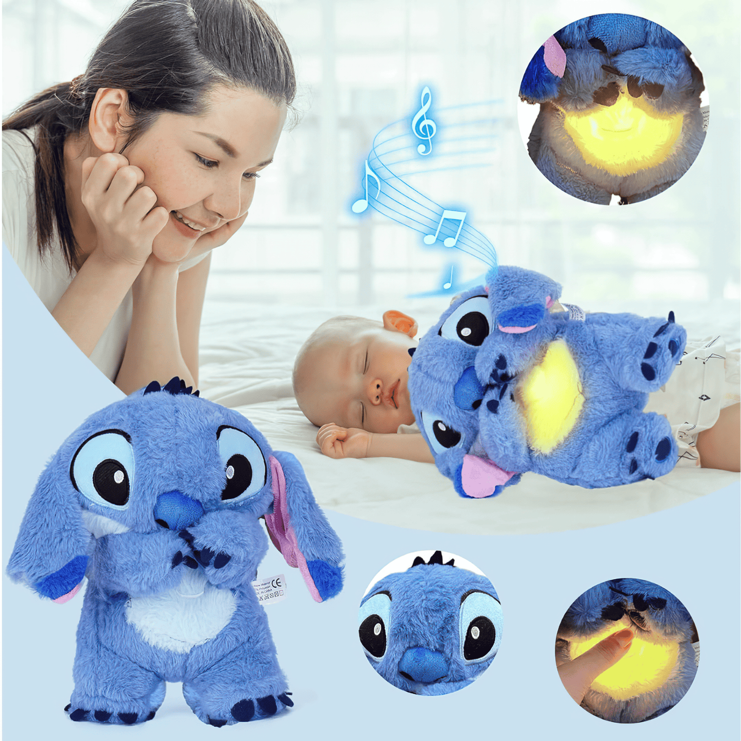 Peluche que respira para aliviar el estrés