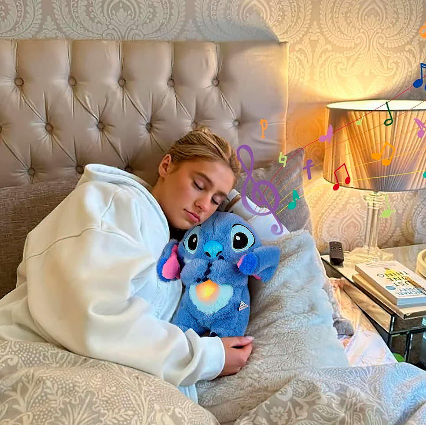 Peluche que respira para aliviar el estrés